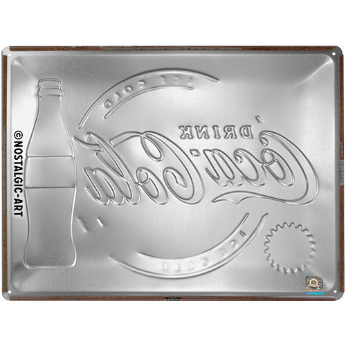 nostalgic-art-coca-cola-refreshing-new-feeling-targa-in-metallo-30x40-cm-2 image 3