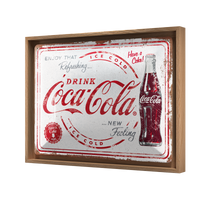 nostalgic-art-coca-cola-refreshing-new-feeling-targa-in-metallo-30x40-cm image 8