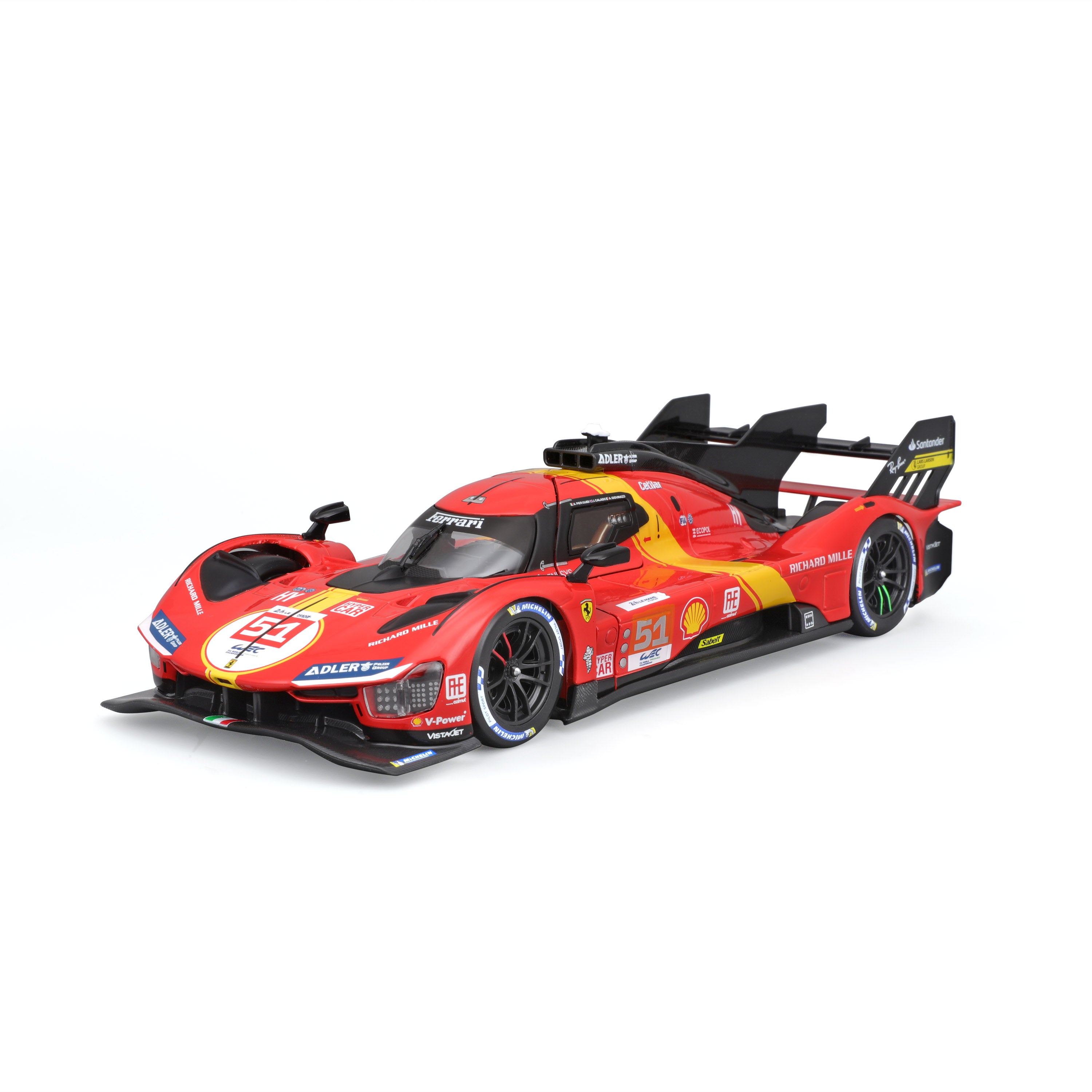 bburago-model-kit-ferrari-499p-51-le-mans-2023-1-24-da-costruire image 2