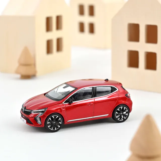 norev-renault-clio-2024-modellino-auto-1-43-flame-red image 1