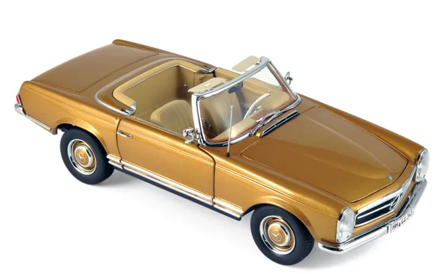 norev-mercedes-benz-230-sl-1963-hardtop-or-m-tallis-1-18-modellino image 1