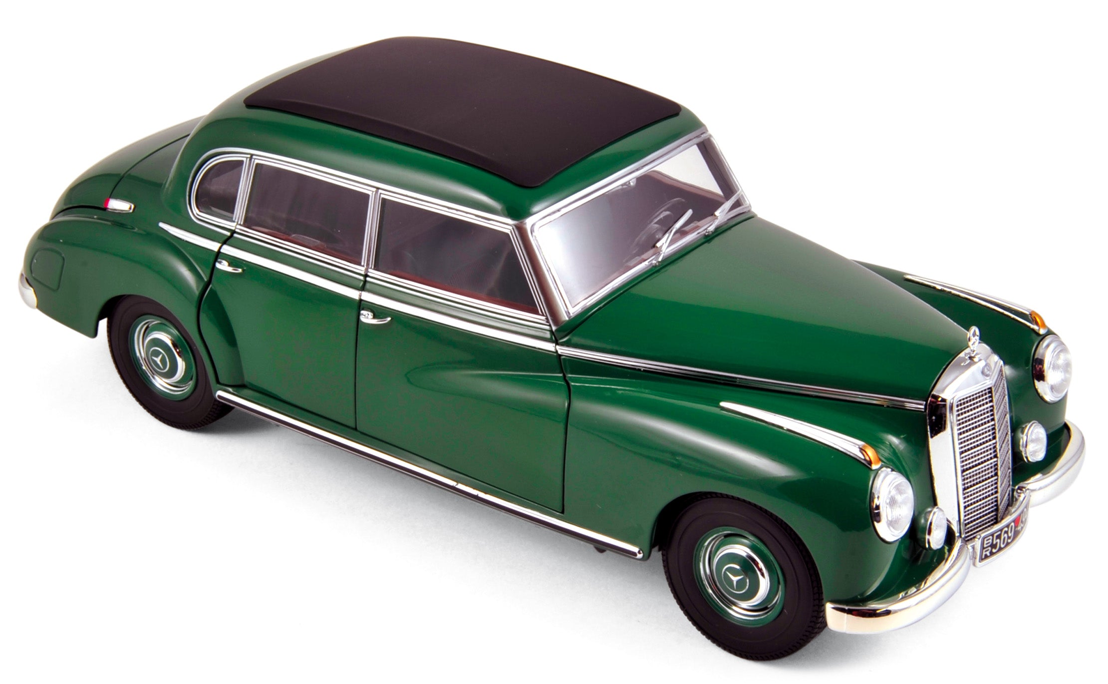 norev-mercedes-benz-300-1955-verde-1-18-modellino-die-cast image 1