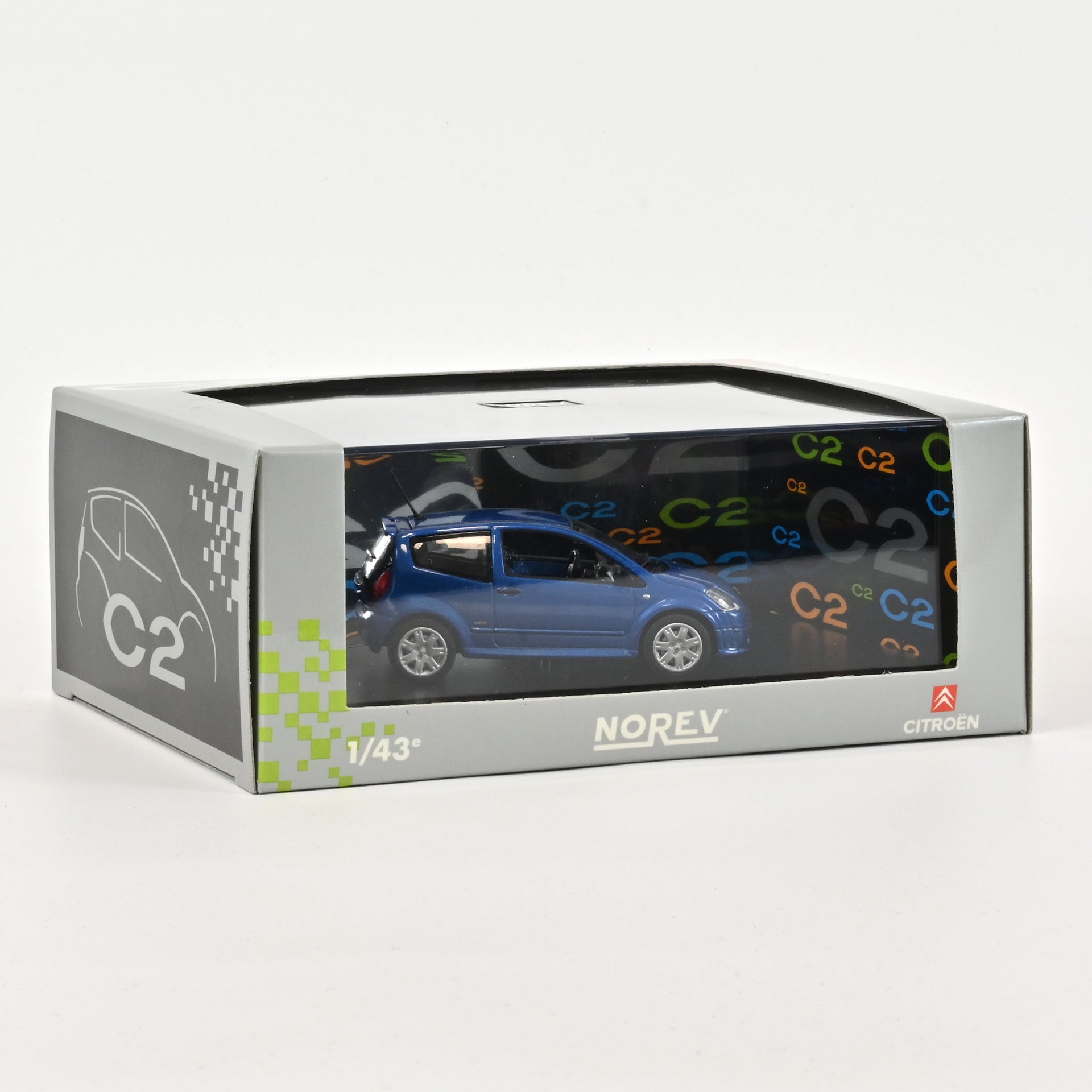 norev-citro-n-c2-grand-pavois-blue-modellino-auto-1-43 image 1