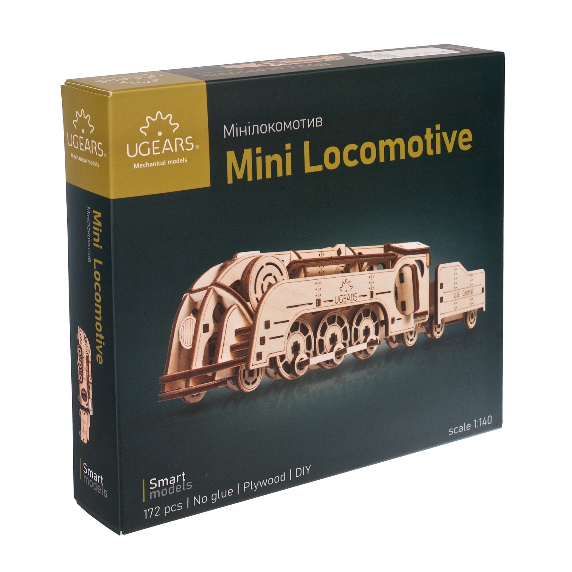 ugears-mini-locomotive-con-tender-trenino-meccanico-a-elastico-u-mini image 5