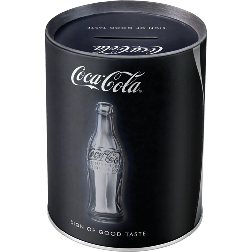 nostalgic-art-coca-cola-sign-of-good-taste-salvadanaio-1-litro-10x13-cm image 2