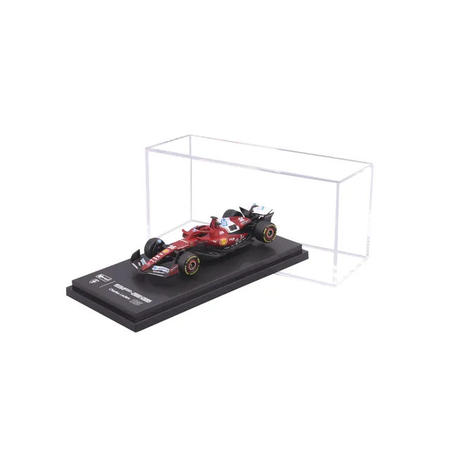 bburago-ferrari-sf-25-n-16-charles-leclerc-1-64-con-teca image 1