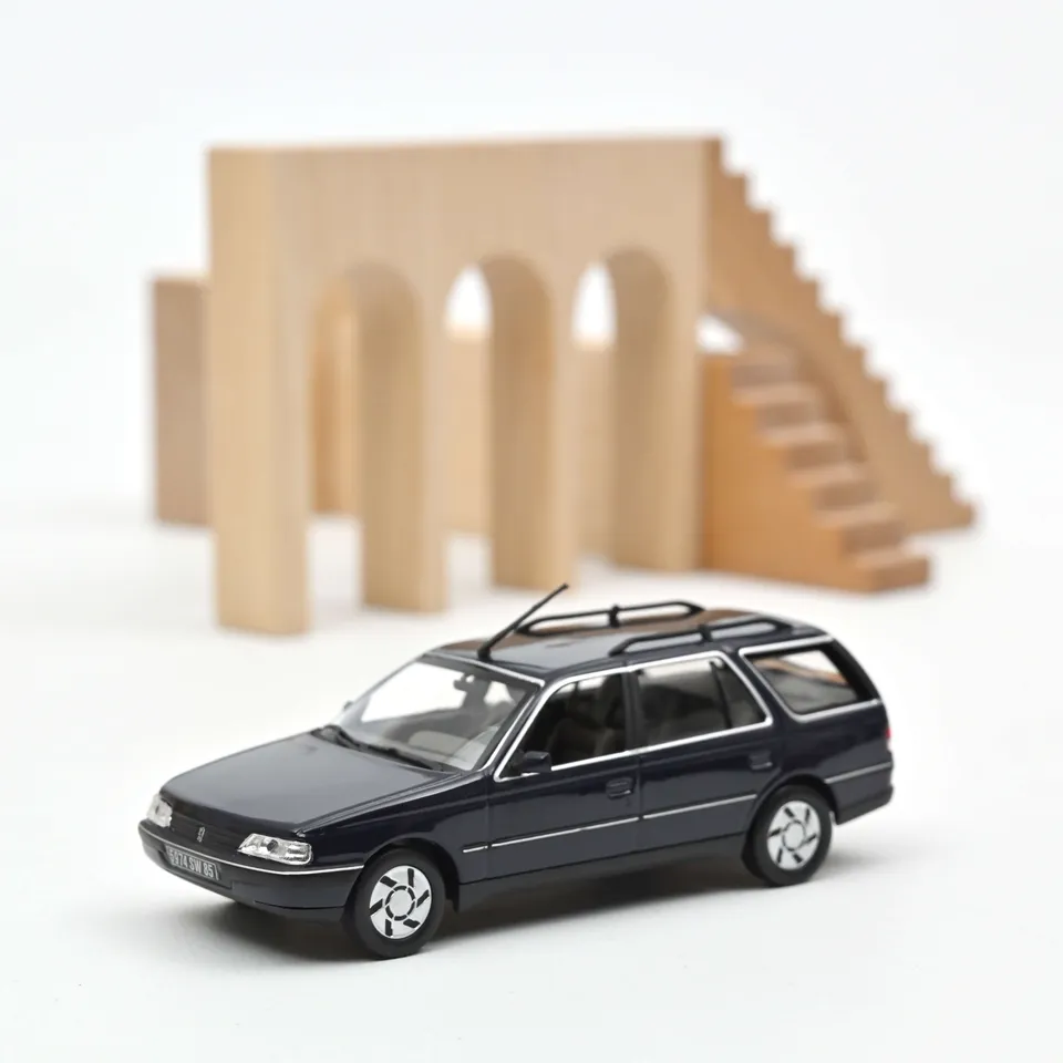 norev-peugeot-405-break-1991-blu-scuro-1-43-jet-car image 1