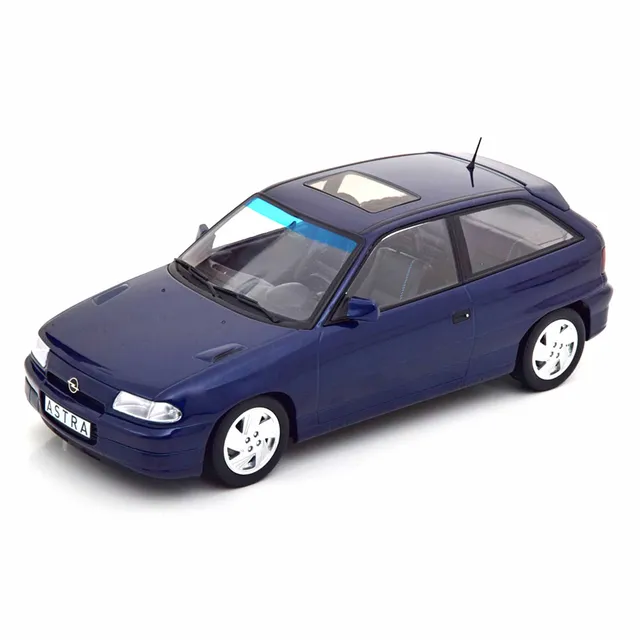 norev-opel-astra-gsi-1992-blu-metallizzato-1-18-modellino-sportivo-da-collezione image 1