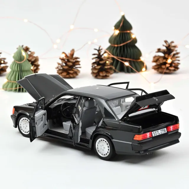 norev-mercedes-benz-190-e-2-3-16-1984-modellino-auto-1-18-nero-metallizzato-2 image 1