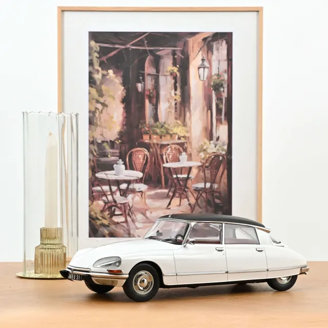 norev-citro-n-ds-23-pallas-1973-bianco-tetto-vinyl-nero-1-12-200-pz image 1