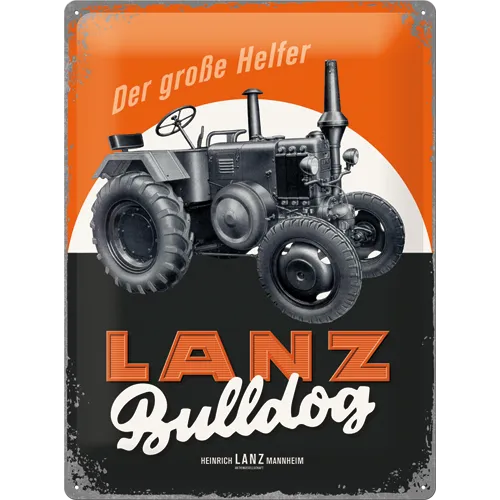 nostalgic-art-lanz-bulldog-targa-in-metallo-30x40-cm-2 image 1