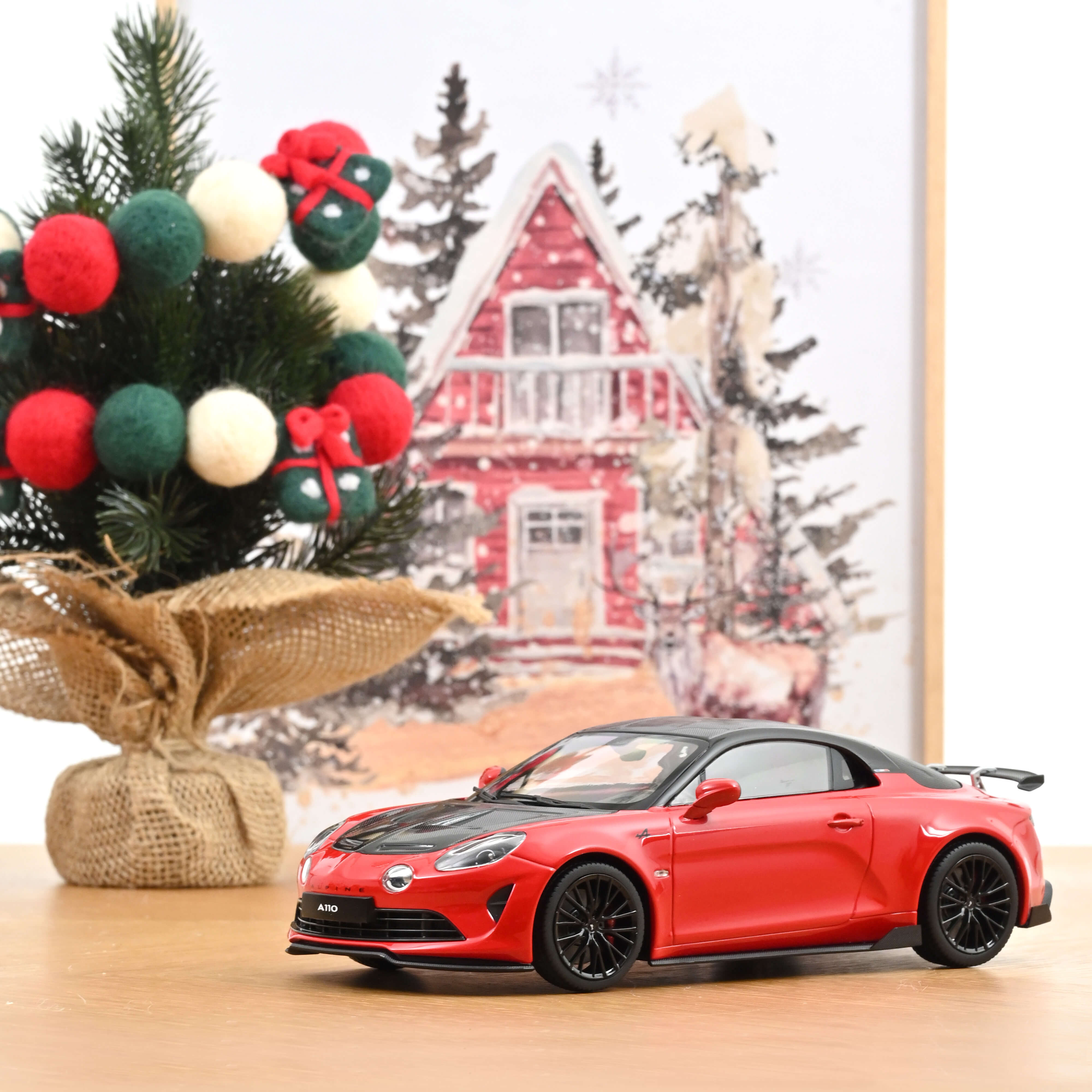 norev-alpine-a110-r-turini-2025-modellino-auto-1-18-rosso-sismico image 1