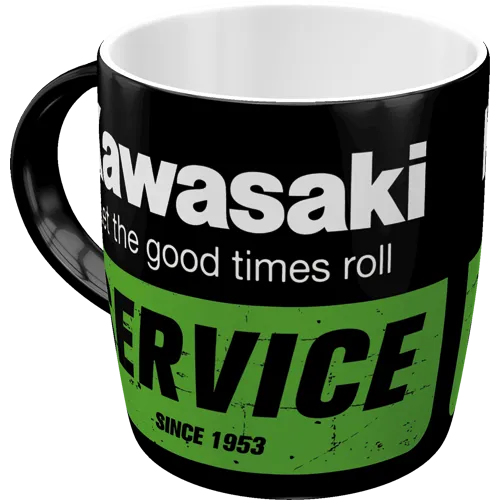 nostalgic-art-kawasaki-service-tazza-in-ceramica-330-ml image 1