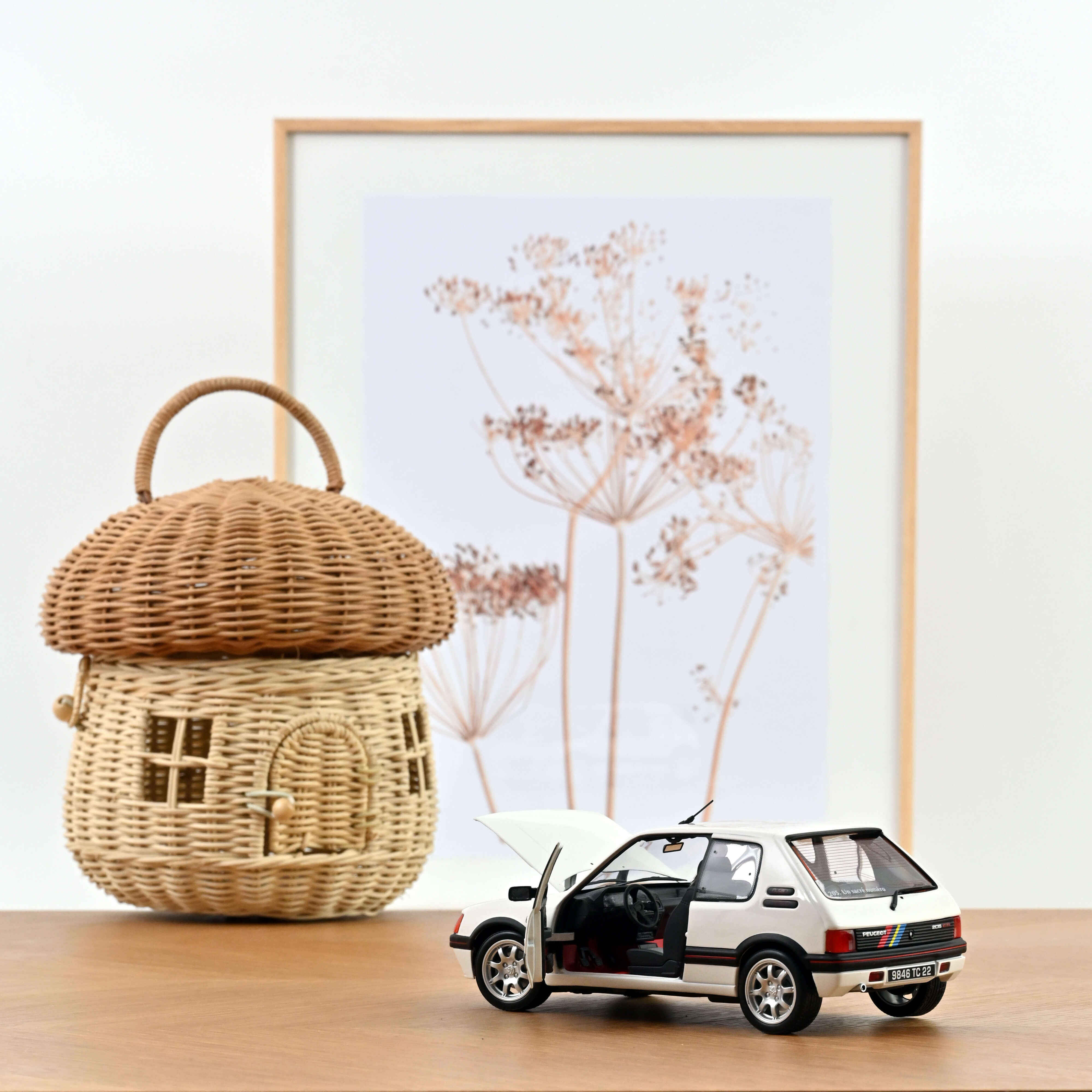 norev-peugeot-205-gti-1-9-1989-blanc-meije-1-18 image 2