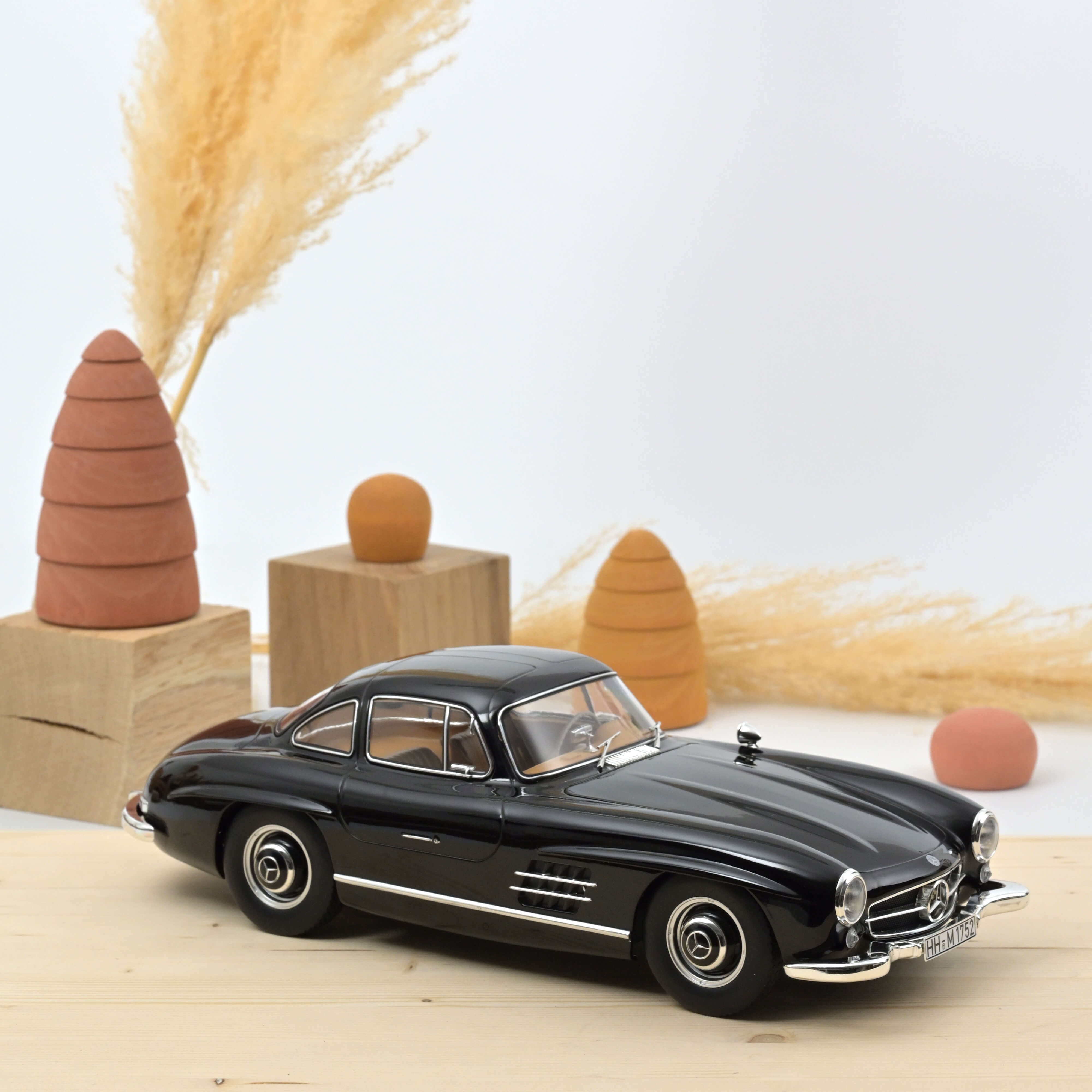 norev-mercedes-benz-300-sl-1954-1-12-modellino-die-cast-nero-edizione-limitata-3 image 1