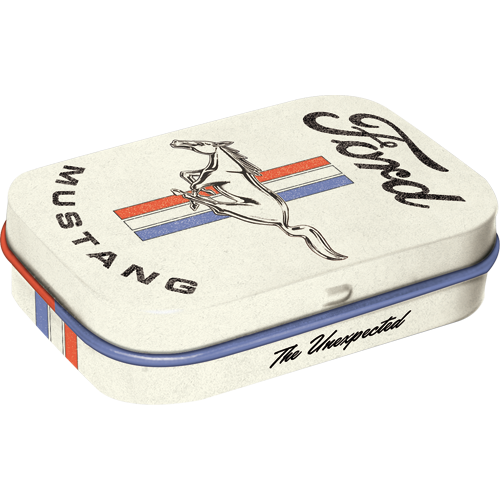 nostalgic-art-ford-mustang-horse-stripes-logo-scatola-tascabile-per-mentine image 1
