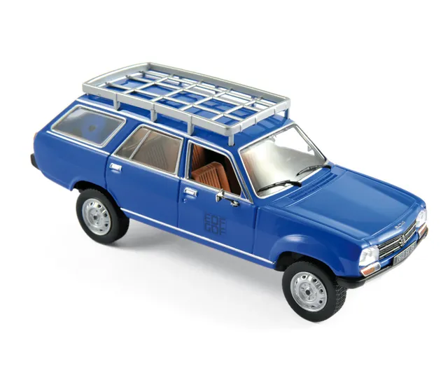 norev-peugeot-504-estate-dangel-1982-edf-1-43-modellino-station-wagon-4x4 image 1