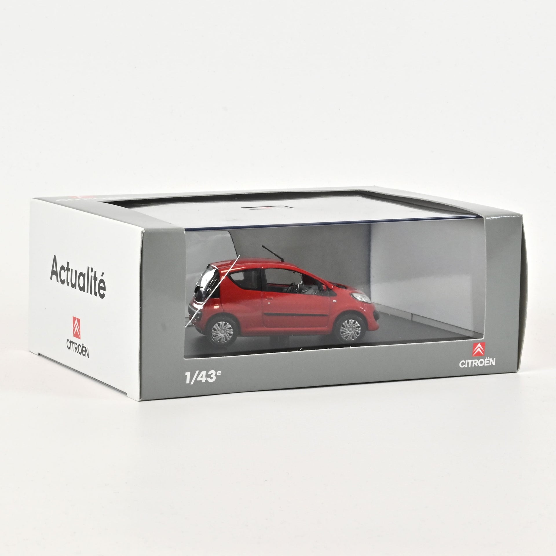 norev-citro-n-c1-scarlet-red-citycar-modellino-die-cast-1-43 image 1