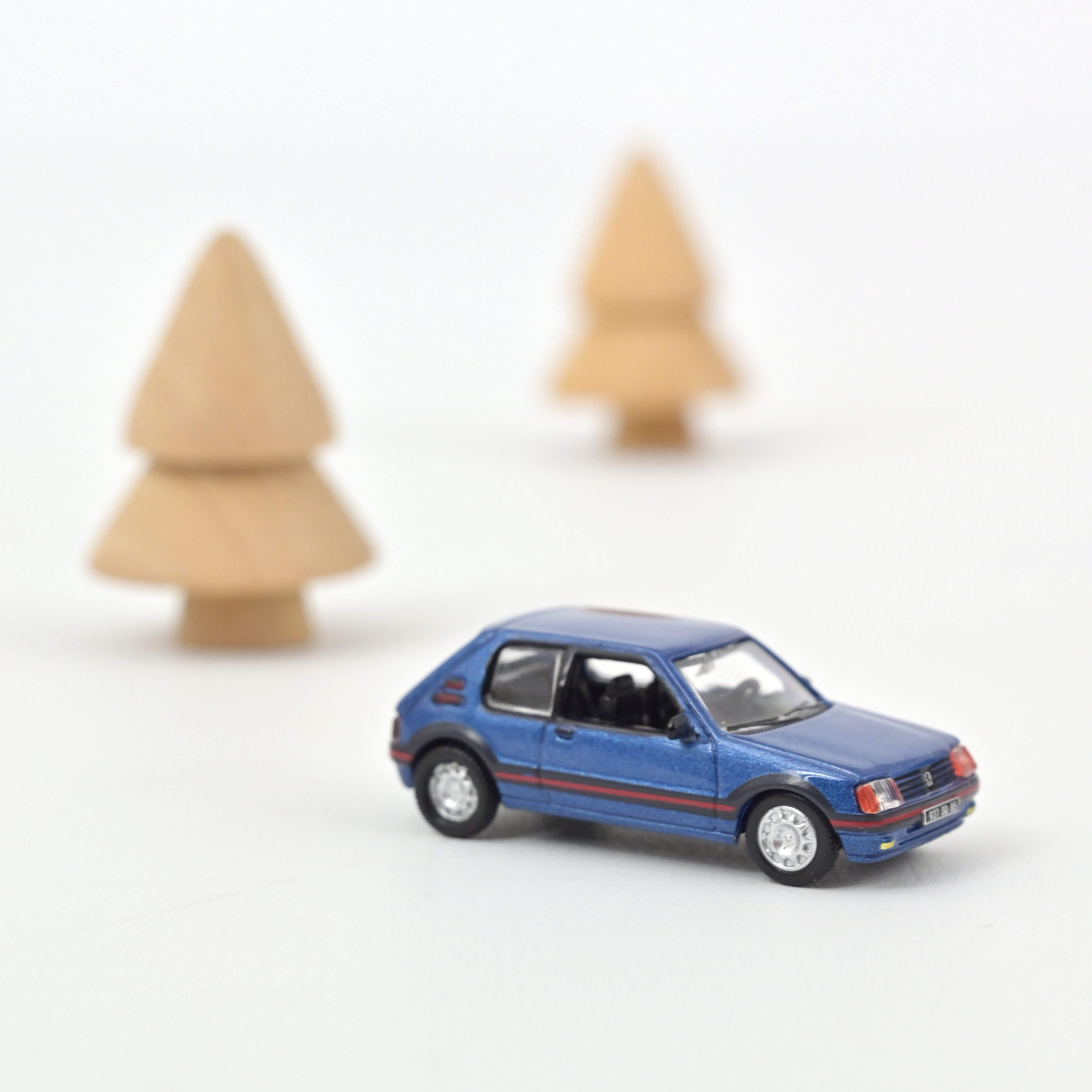 norev-peugeot-205-gti-1990-blu-miami-modellino-auto-1-87 image 1
