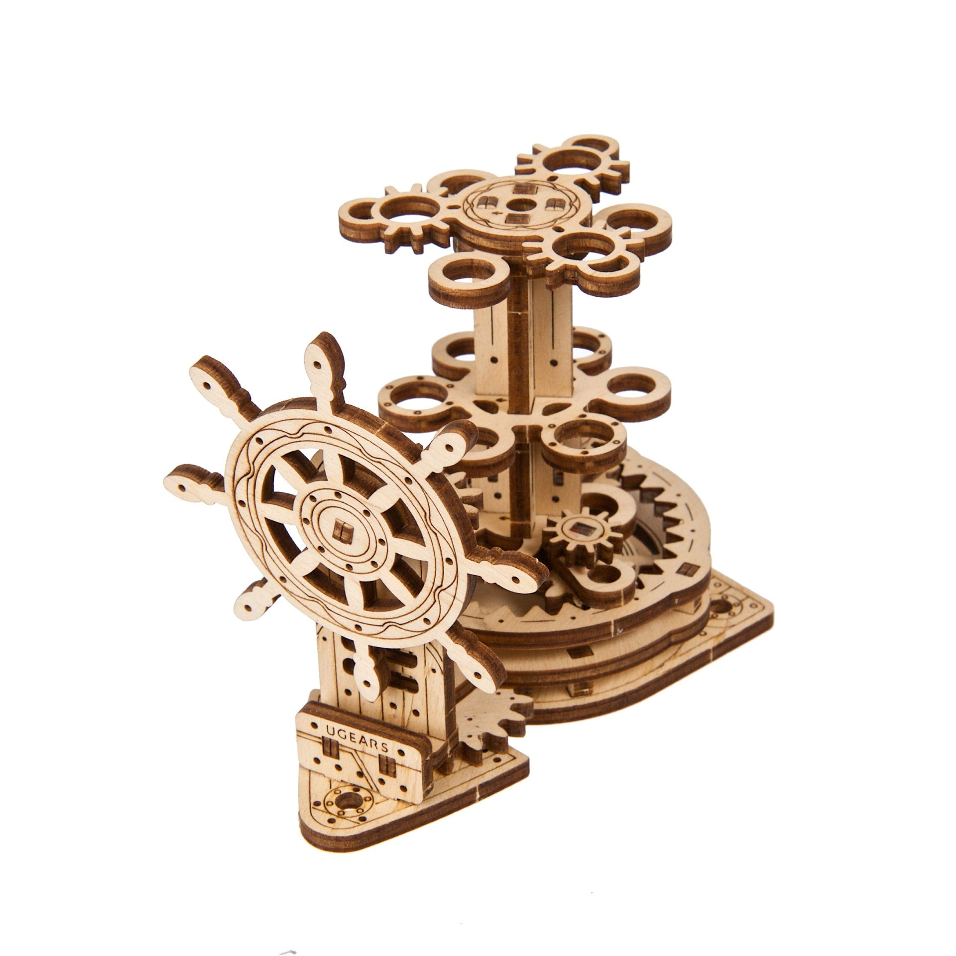 ugears-wheel-organizer-2-0-porta-penne-meccanico-in-legno-u-mini image 3