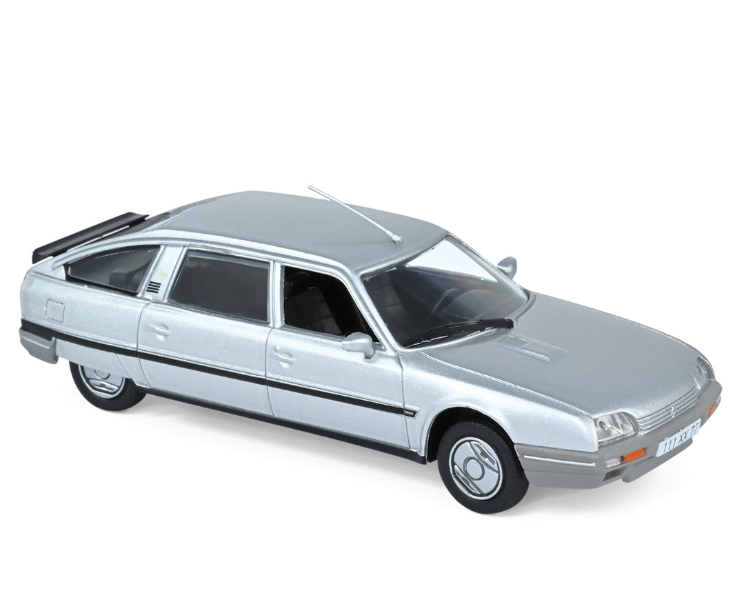 norev-citro-n-cx-turbo-2-prestige-1986-argent-1-43-modellino-auto-da-collezione image 1