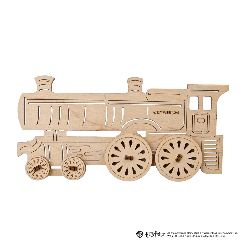 ugears-hogwarts-express-treno-3d-in-legno-da-colorare image 1