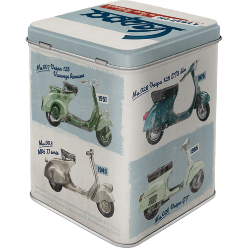 nostalgic-art-vespa-model-chart-scatola-da-t-in-metallo-100-g image 2