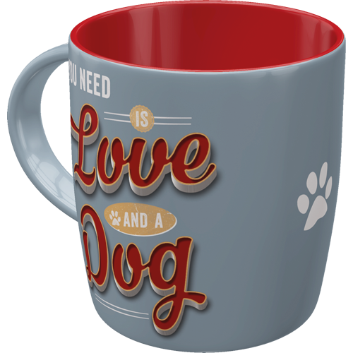 nostalgic-art-pfotenschild-love-dog-tazza-in-ceramica-330-ml-2 image 1