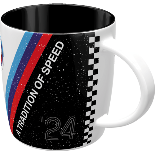 nostalgic-art-bmw-motorsport-tradition-of-speed-tazza-in-ceramica-330-ml-2 image 2