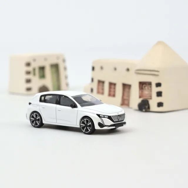 norev-peugeot-308-2021-bianco-perla-1-64 image 1