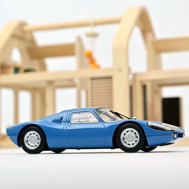 norev-porsche-904-carrera-gts-1964-modellino-auto-1-18-blu image 1