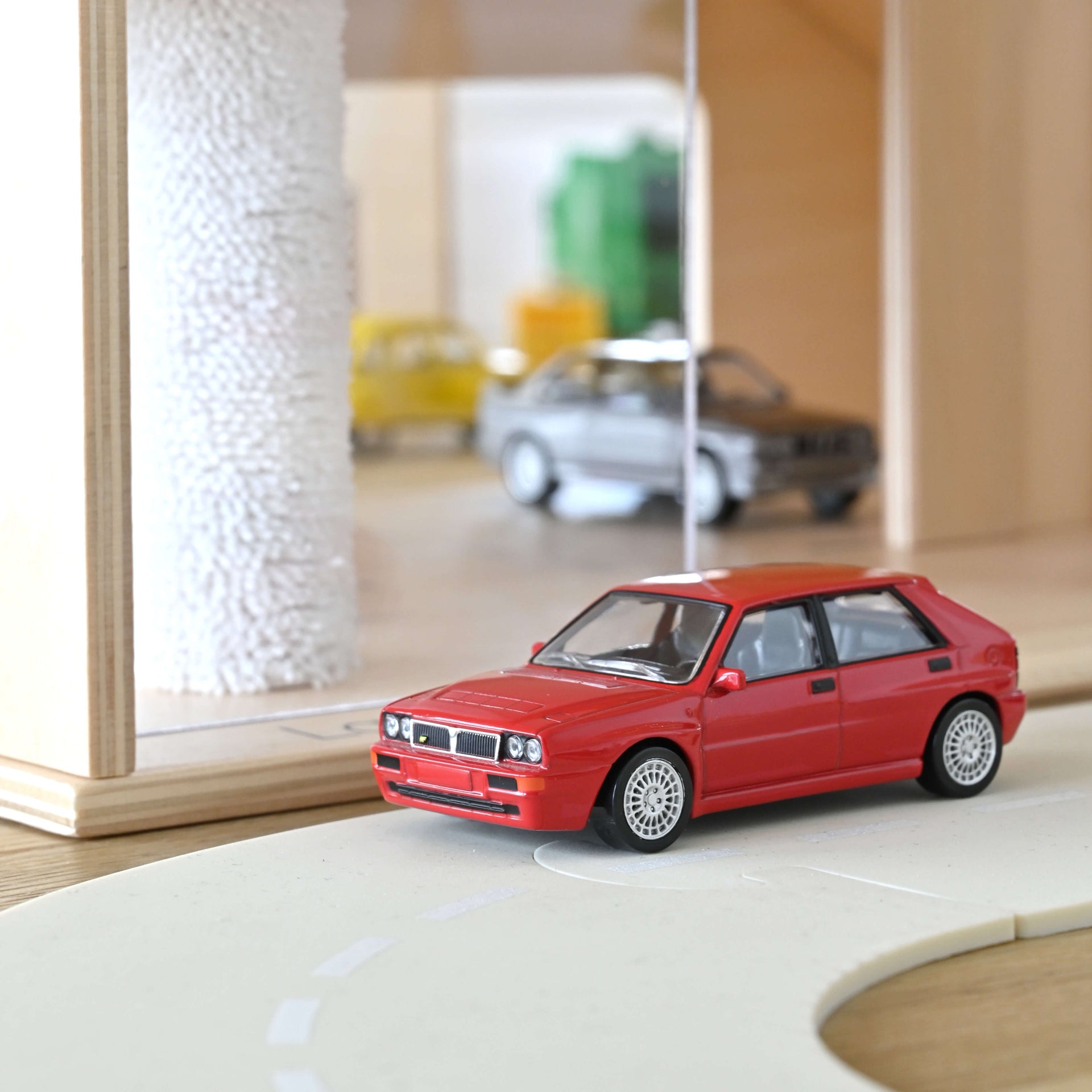 norev-lancia-delta-evo-2-1993-red-modellino-auto-jet-car-1-43 image 1