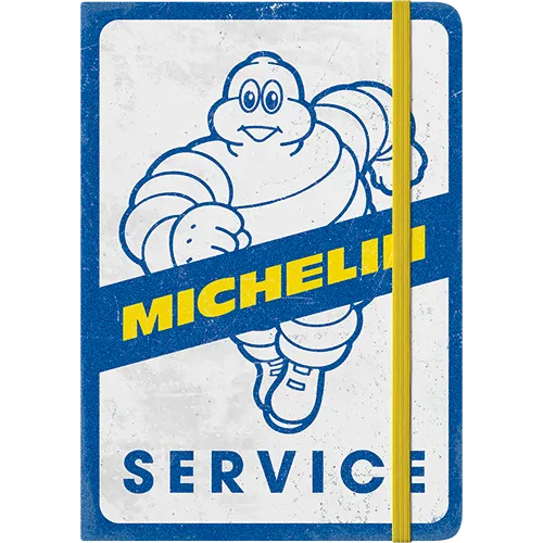 nostalgic-art-michelin-service-notebook-a5-15x20-cm-128-pagine image 1