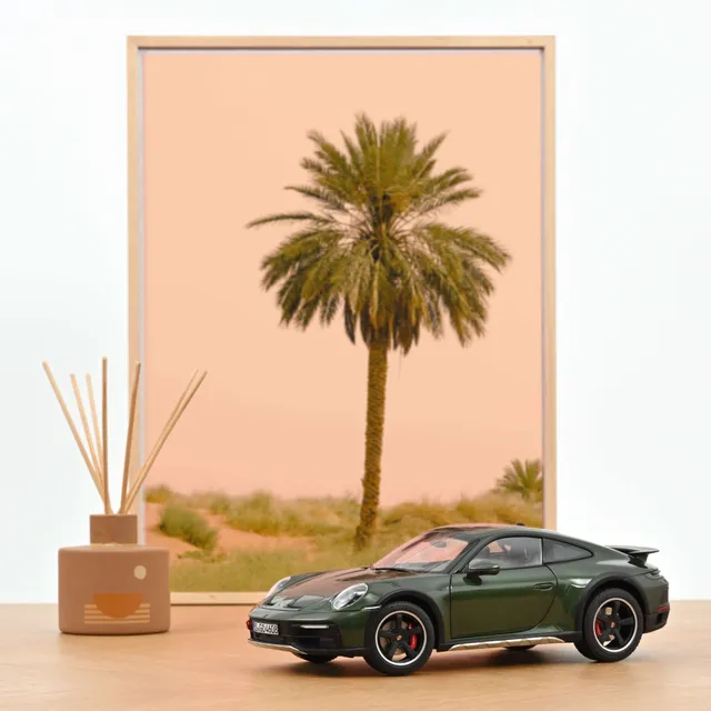 norev-porsche-911-dakar-2023-oak-green-metallic-1-18-modellino image 1