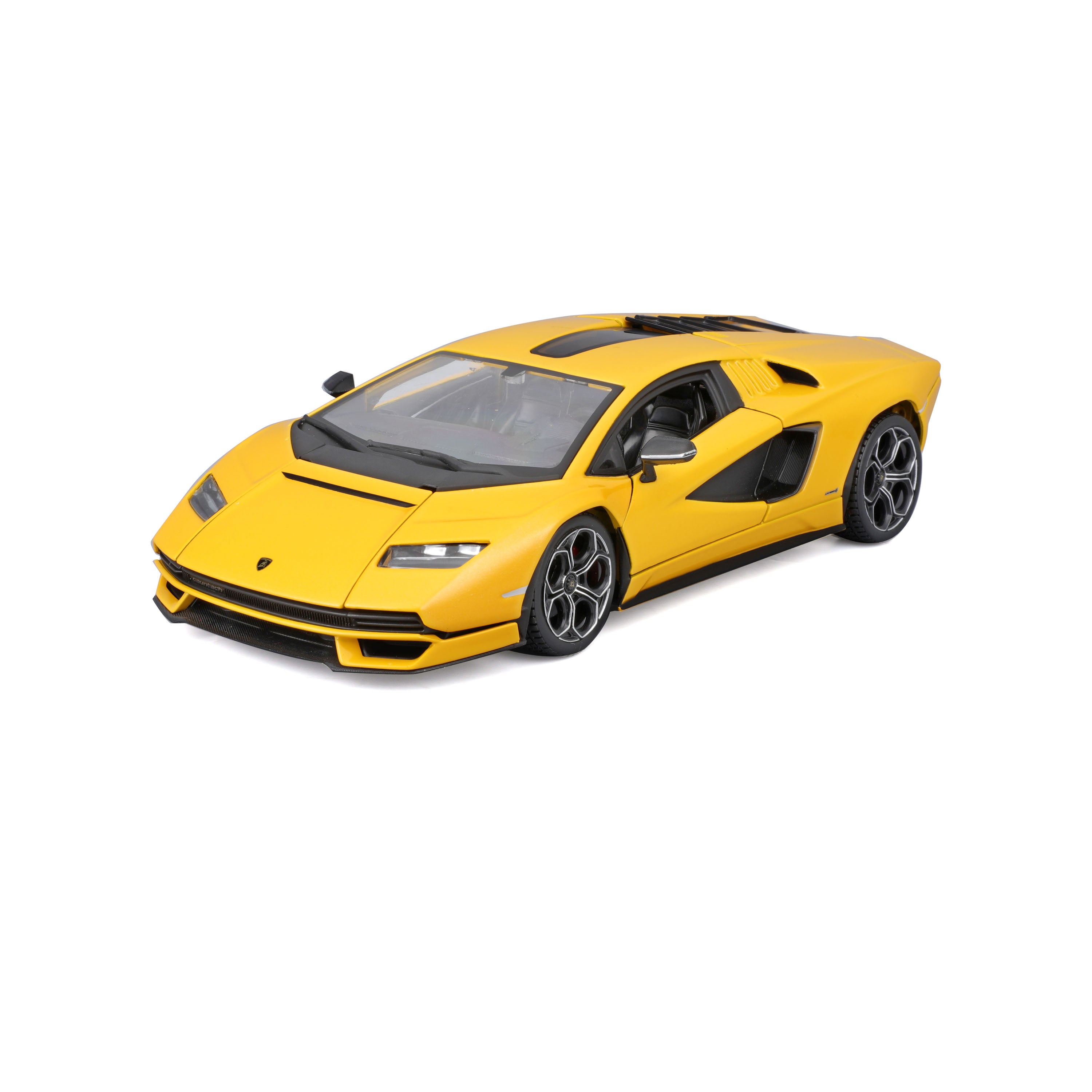 bburago-model-kit-lamborghini-countach-1-24-35-pezzi-giallo image 2
