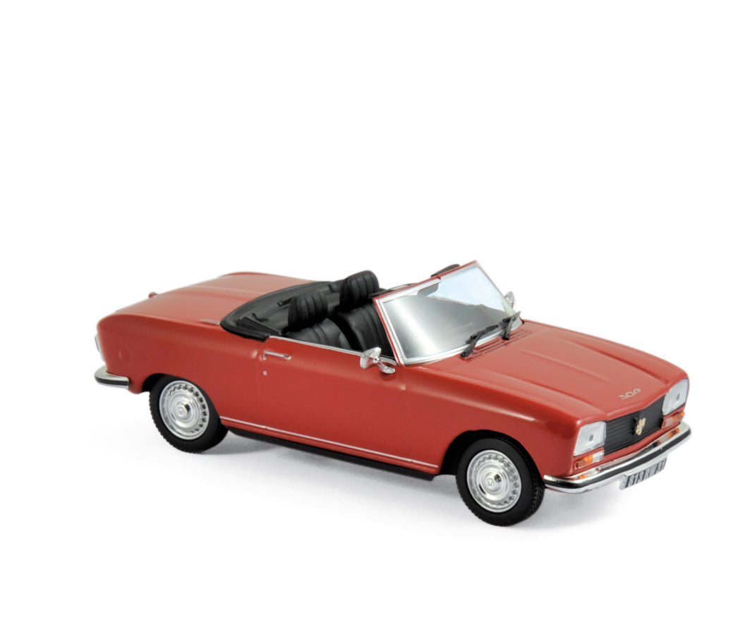 norev-peugeot-304-cabriolet-s-1973-auto-1-43-rossa image 1