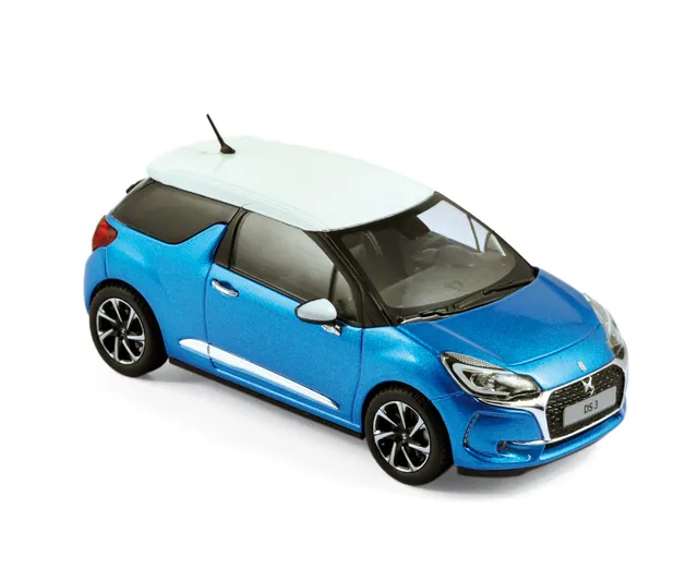 norev-ds-3-2016-belle-ile-blue-white-modellino-auto-1-43 image 1