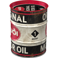 nostalgic-art-audi-original-motor-oil-salvadanaio-fusto-olio-600-ml-9-3-x-11-7-c image 2
