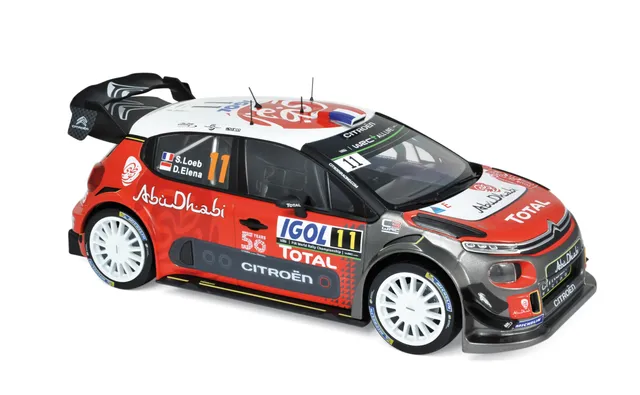 norev-citro-n-c3-wrc-n-11-tour-de-corse-2018-loeb-elena-modellino-1-18 image 1