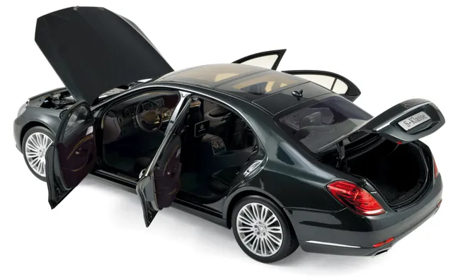 norev-mercedes-benz-s-klasse-2013-black-metallic-1-18-modellino-auto-die-cast image 1
