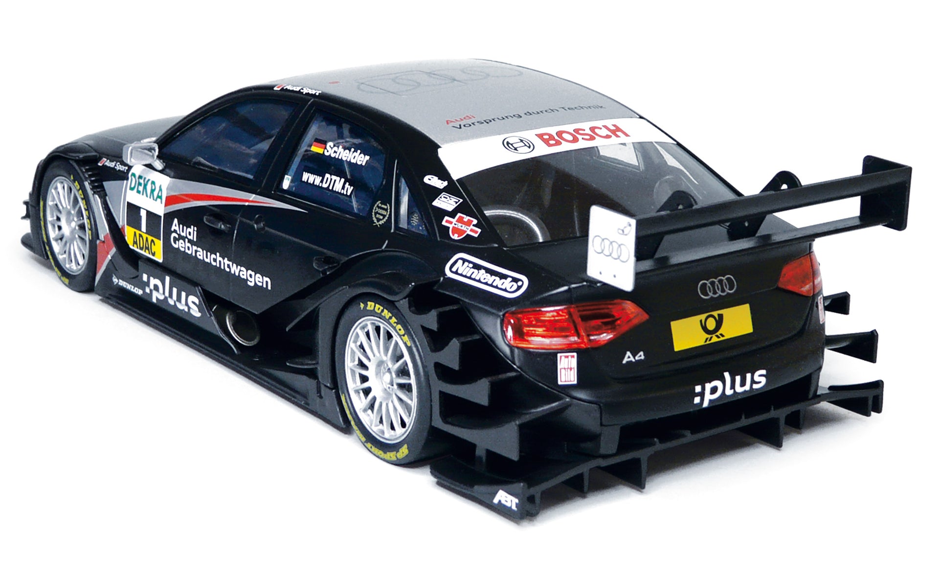 norev-audi-a4-dtm-2009-team-abt-timo-scheider-modellino-1-18 image 1