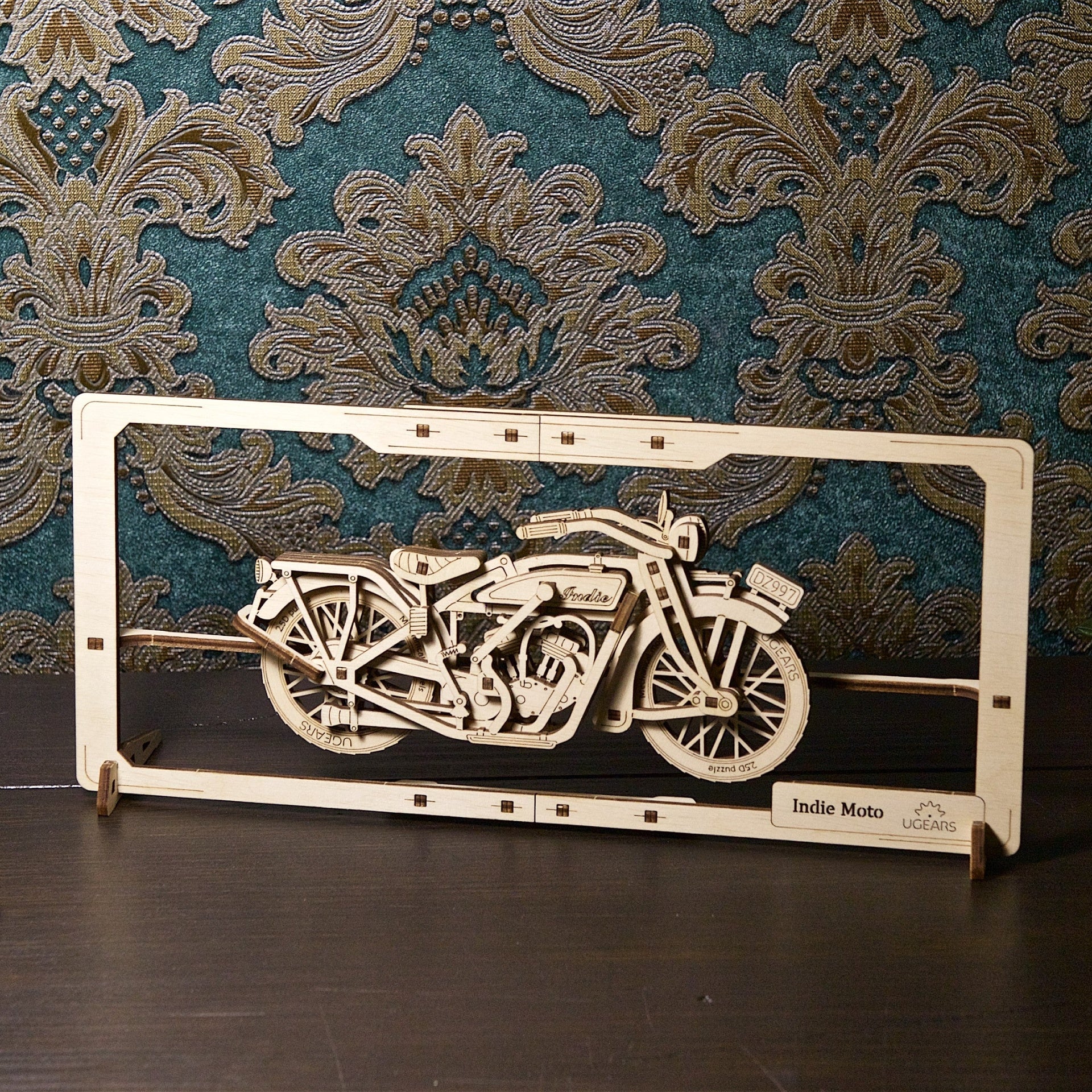 ugears-indie-moto-2-5d-puzzle-quadro-in-legno image 8