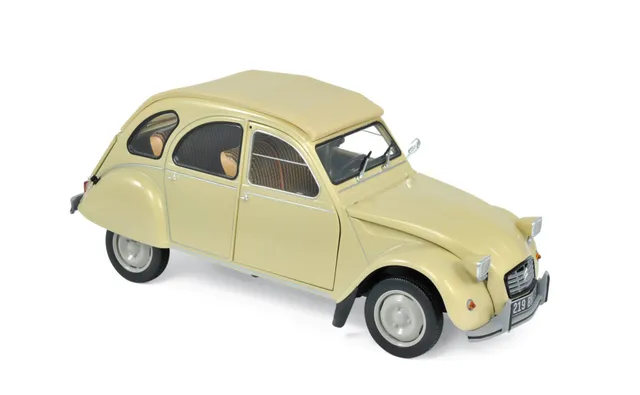 norev-citro-n-2cv-1978-gazelle-beige-modellino-auto-1-18-edizione-150-pz image 1