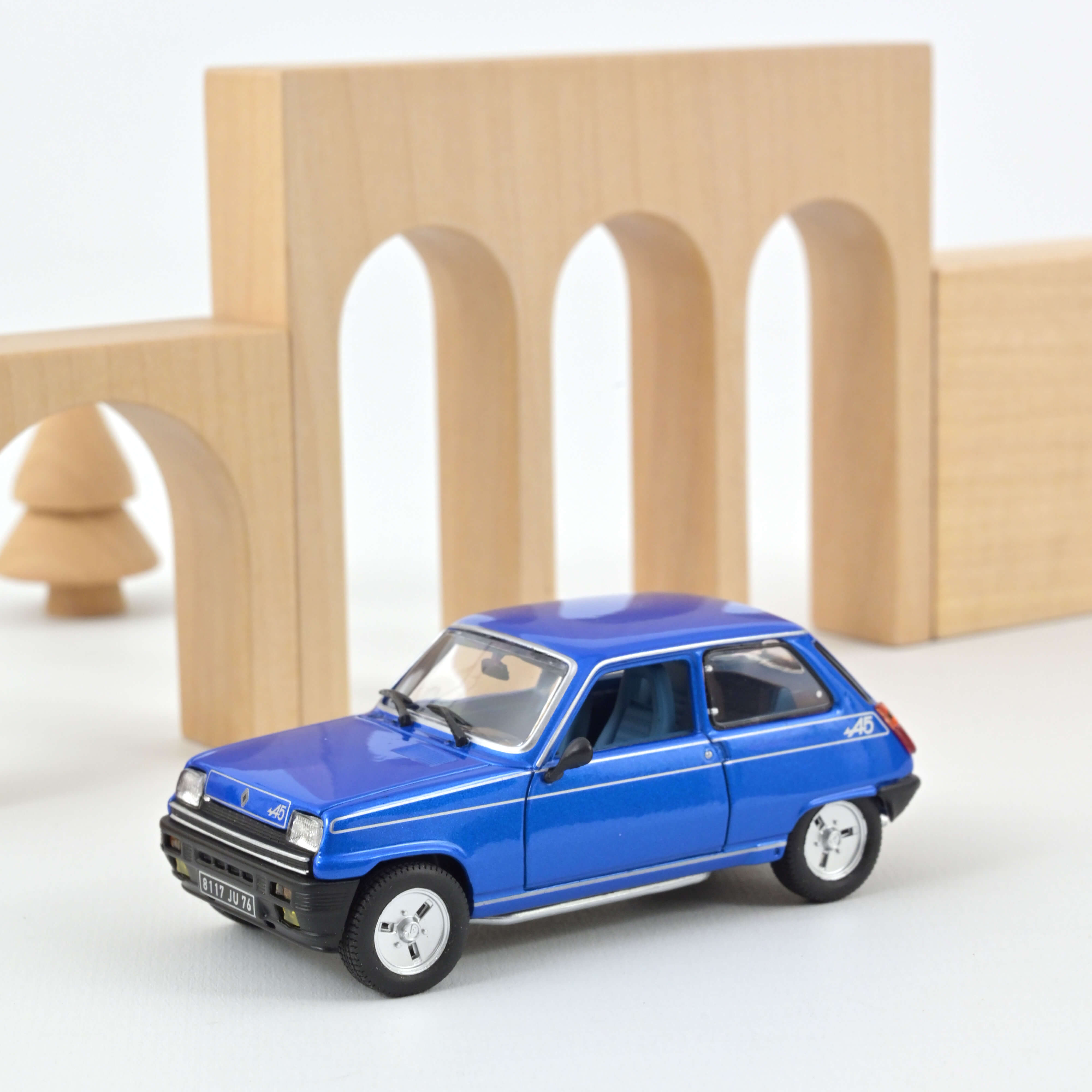norev-renault-5-alpine-1977-blu-1-43-die-cast image 1