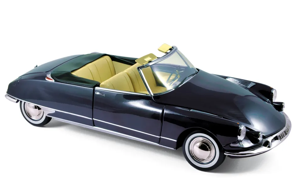 norev-citro-n-ds-19-cabriolet-1961-blu-royal-1-18-modellino-die-cast image 1