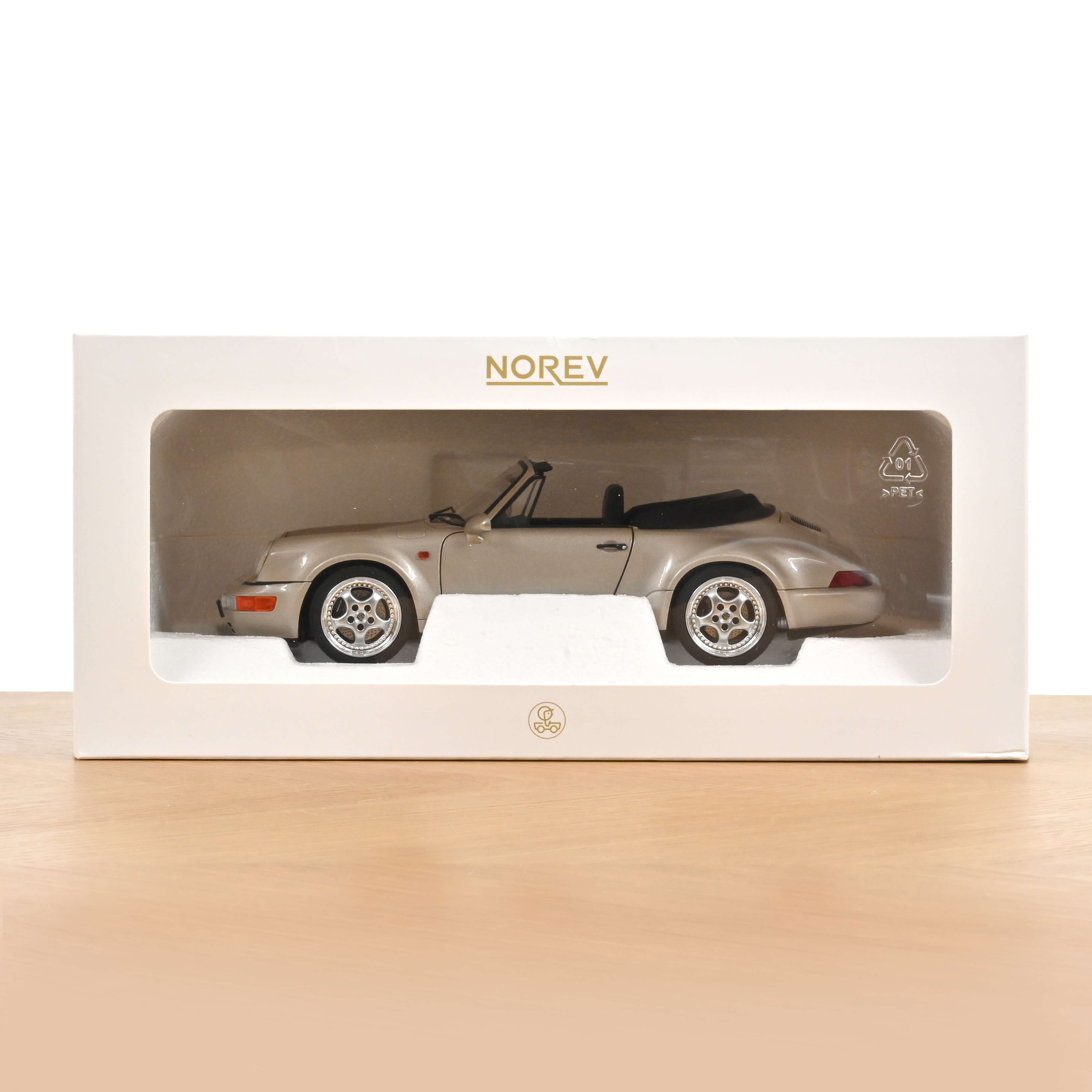 norev-porsche-911-turbo-look-cabriolet-1992-1-18-argent-zermatt-m-tallis image 7