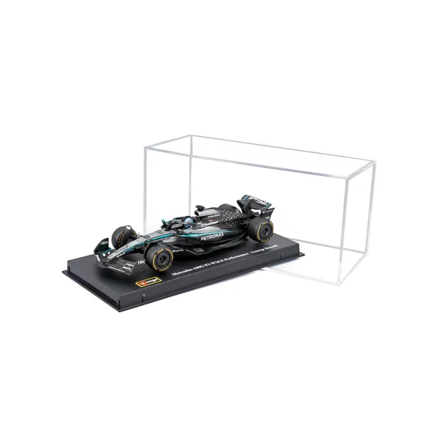 bburago-mercedes-amg-w16-2025-63-george-russell-scala-1-43-con-base-e-teca image 1