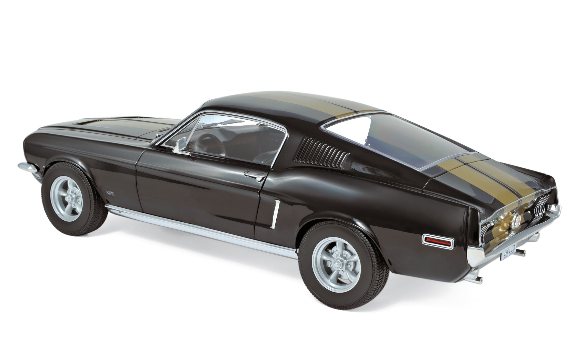 norev-ford-mustang-fastback-1968-nero-oro-1-12-100-pezzi image 2