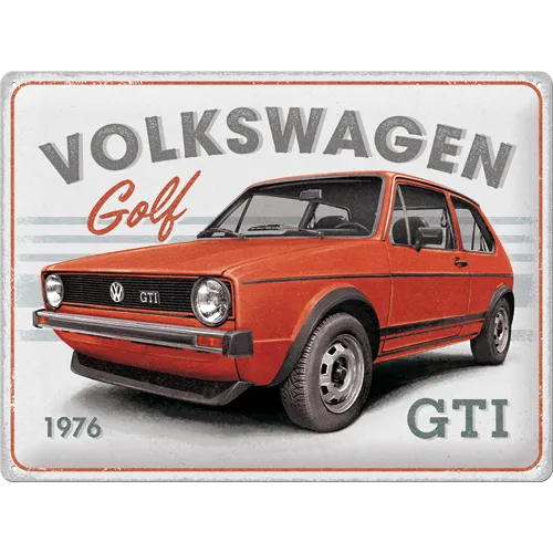 nostalgic-art-vw-golf-gti-1976-targa-in-metallo-30x40-cm-2 image 1