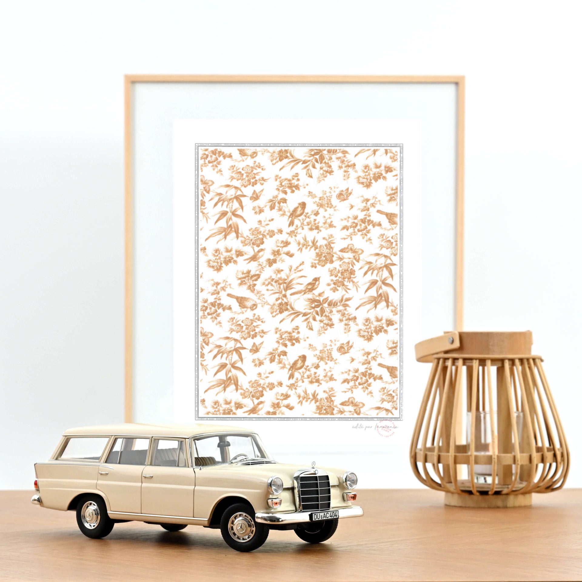 norev-mercedes-benz-200-universal-1966-modellino-auto-1-18-cream image 1